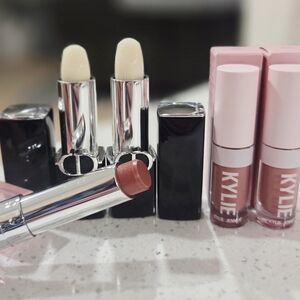 Dior &  Kylie Cosmetics Lip Kit - Cream and Pink Shades